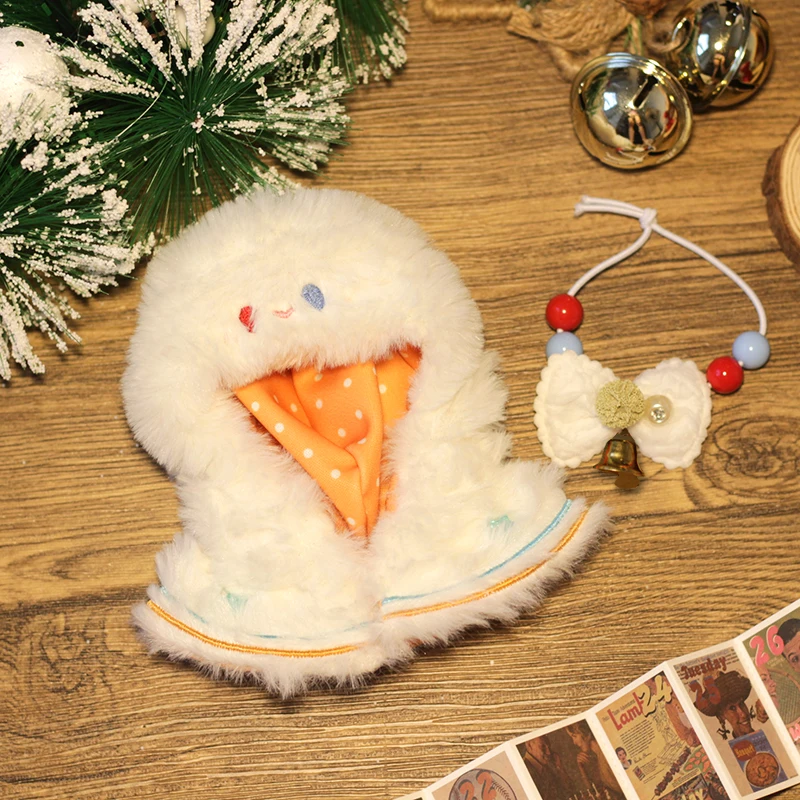 Em estoque 10cm roupas de boneca árvore elf neve criança roupas terno pelúcia plushies boneca acessórios anime brinquedo crianças presente do dia das bruxas