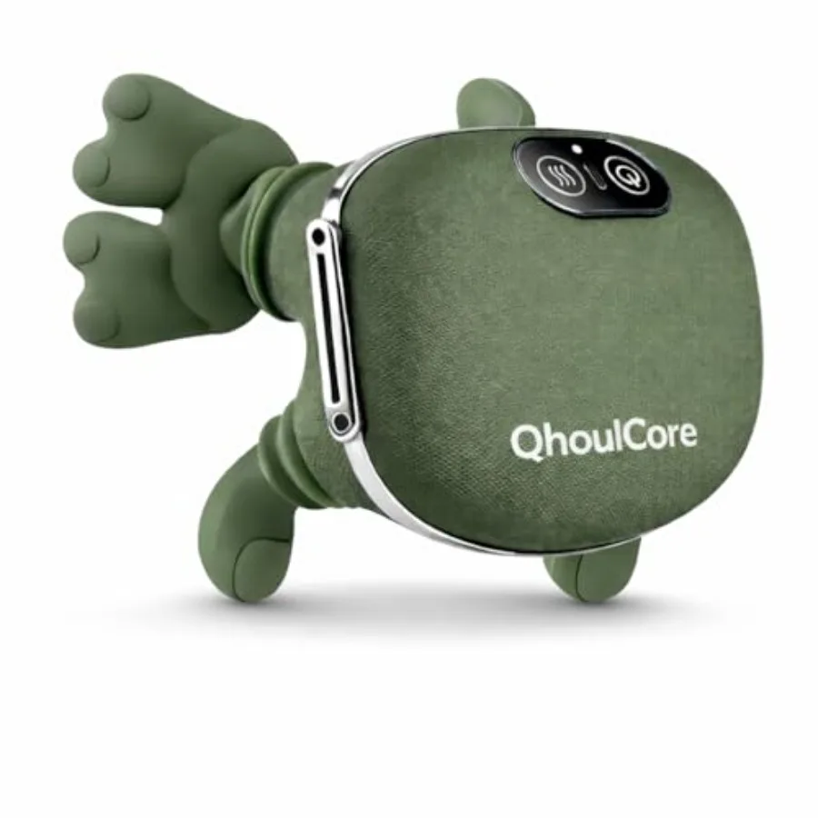 

Cordless Neck and Shoulder Massager with Heat Shiatsu Deep Tissue Kneading for Neck and Back Pain Relief Rechargeable Portable