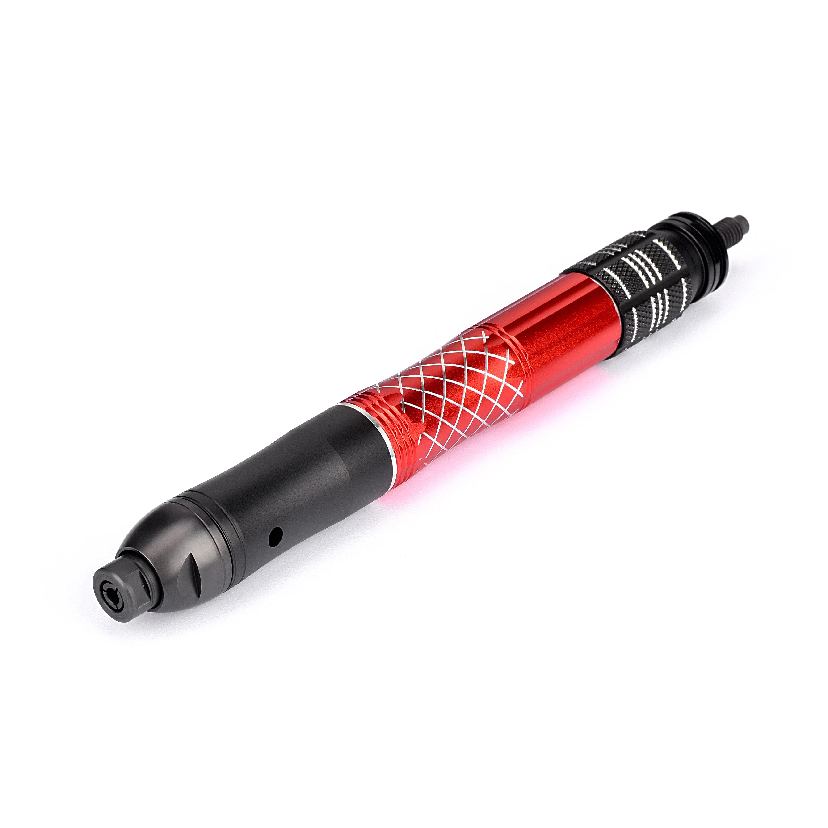 Professional High Speed Small Pneumatic Pen Micro Straight Mill Engraving Grinder Tool Red