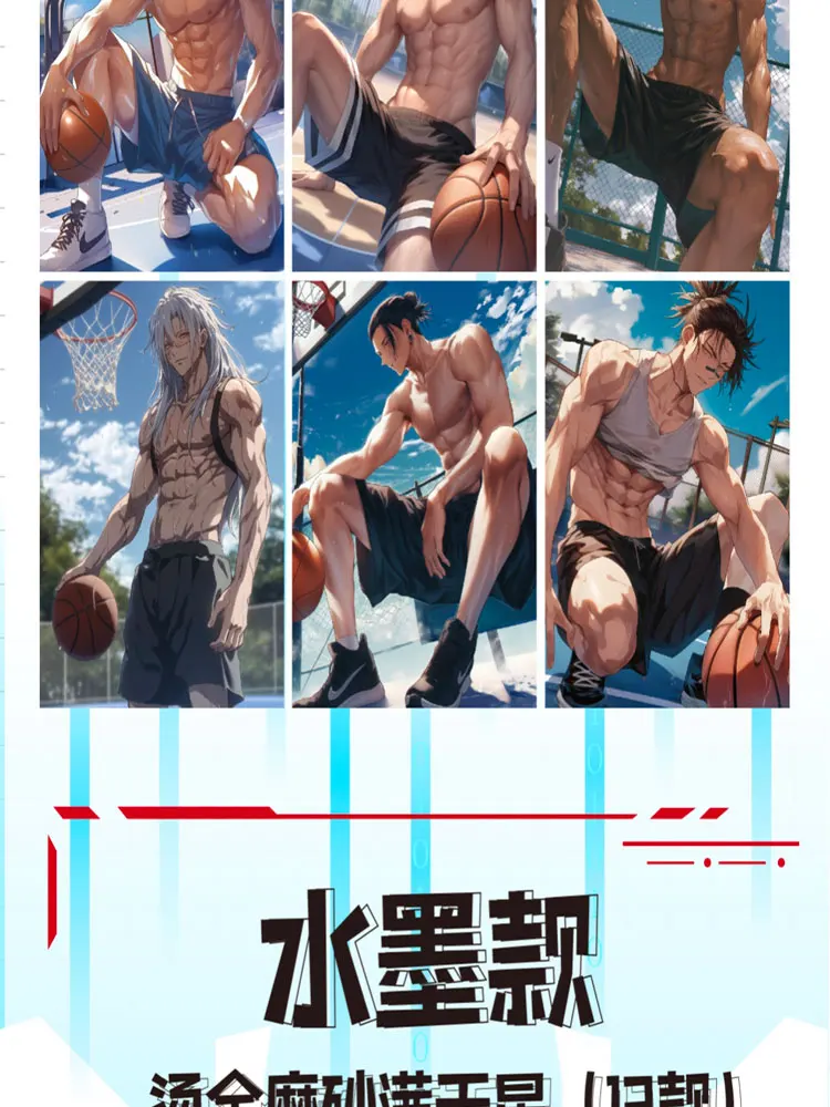 ใหม่ล่าสุด Jujutsu Kaisen บอร์ดกระดาษสีคอลเลกชันงานอดิเรกการ์ด Gojo Doujin Booster กล่องเกม CCG Board กล่องของเล่นเด็ก