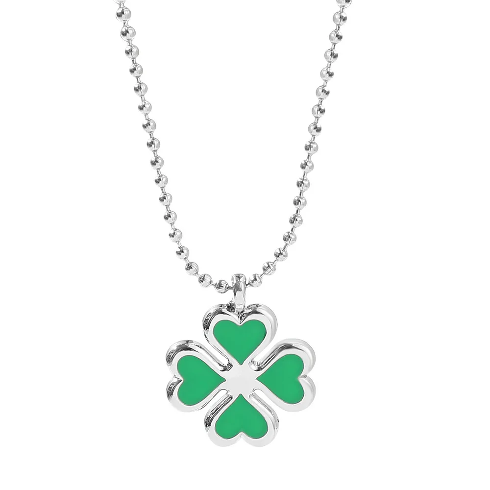 New Hot Style Necklace Tachibana Hinata Clover Anime Fashion Jewelry Cosplay Costumes DIY Props Accessories Toys for Halloween