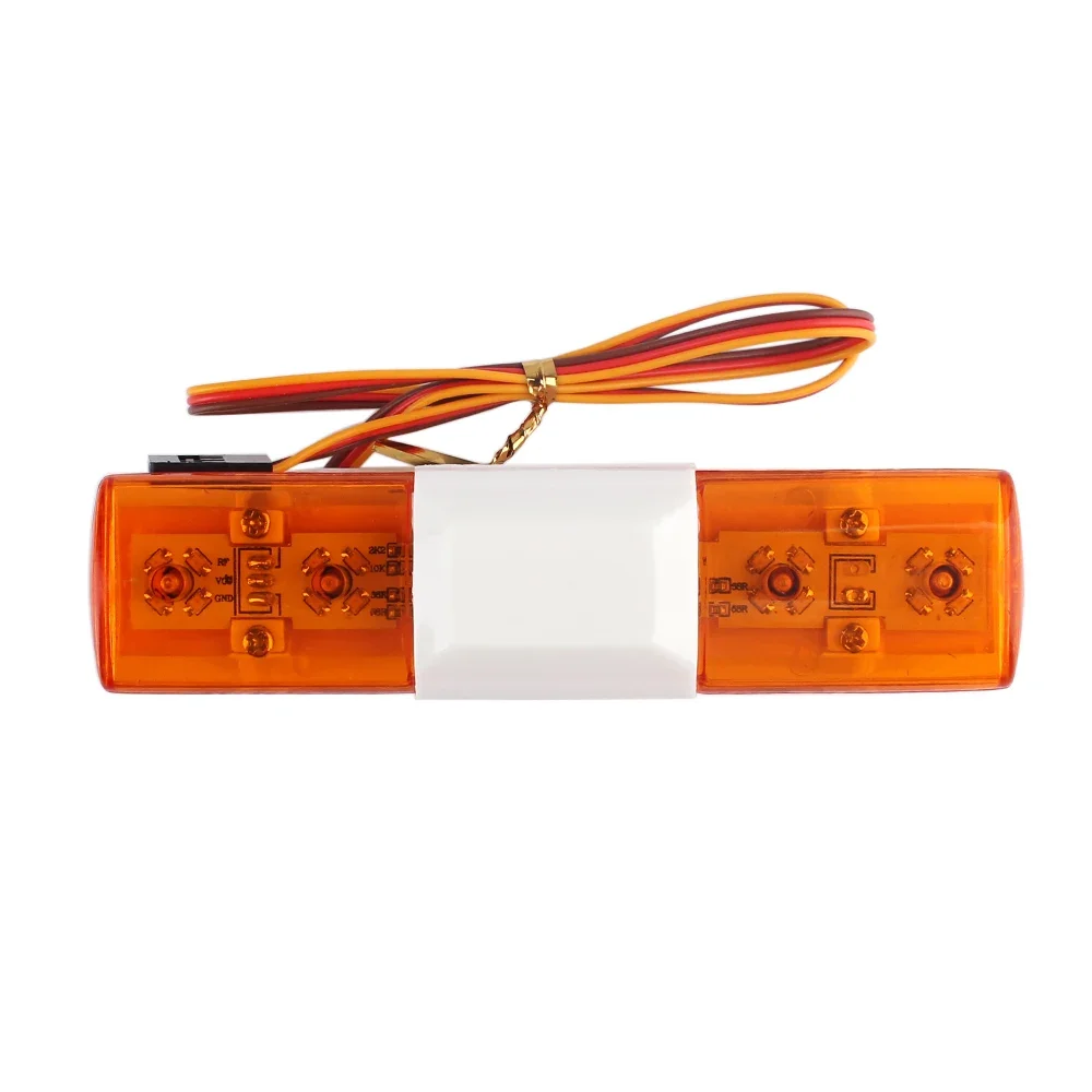 1PCS RC Car Flash Light Alarming Led Police Light for 1/10 HSP Kyosho Axial SCX10 D90 RC Model Car