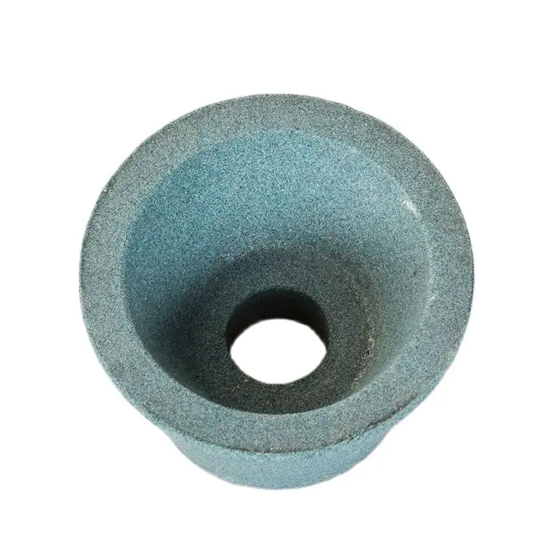 75mm irregular brown chromium white corundum green silicon carbide bowl shaped grinding machine ceramic grinding wheel disc grin