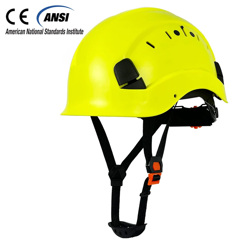 

CE Safety Helmet For Engineer ABS Hard Hat For Men Vented Industrial Work Head Protection For Rescue Earthquake Outdoor