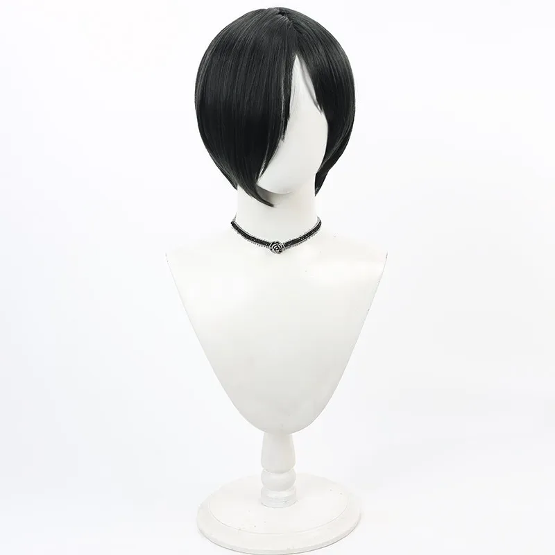 Perruque de Cosplay Anime tour de dieu Kang Hor Yang, accessoires de fête de carnaval d'halloween, cheveux synthétiques en Fiber résistante à la chaleur + bonnet de perruque