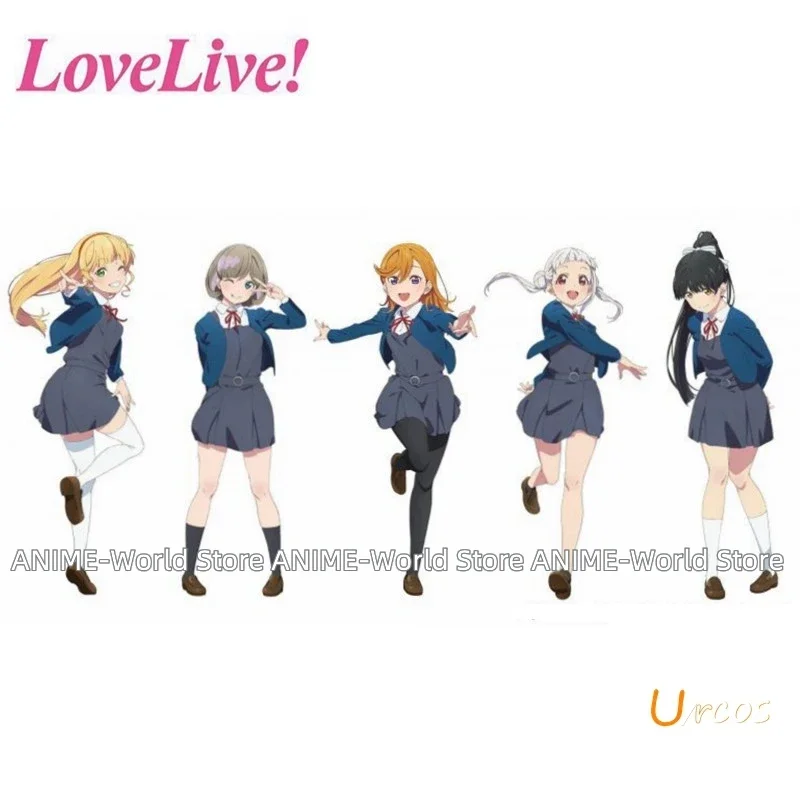 

Love Live SuperStar Cosplay Costume Shibuya Kanon Arashi Chisato Heanna Sumire Tang Ke Ke Hazuki Ren School Uniform