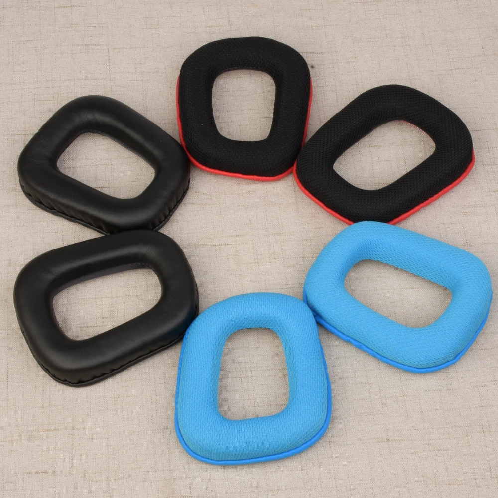 Hoofdtelefoon Oordopjes Covers Voor Logitech G35 G930 G430 F450 Hoofdtelefoon Kussen Pad Vervanging Oorkussens Head Beam Spons