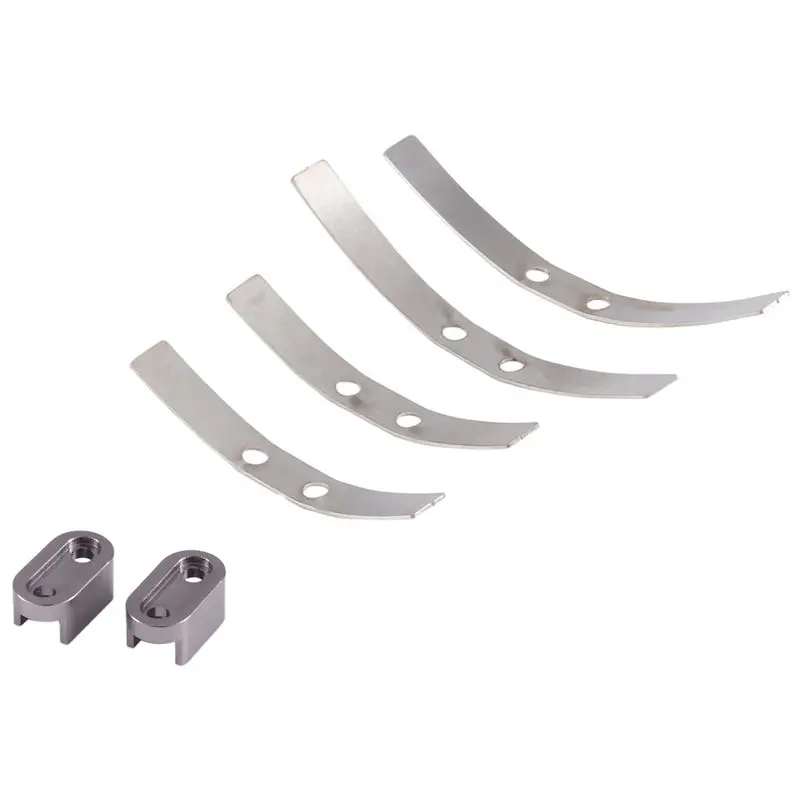 A23F-2Pair Steel Shock Absorption Leaf Springs Suspension For WPL D12 B14 B24 B16 B36 RC Truck Car Parts Accessories