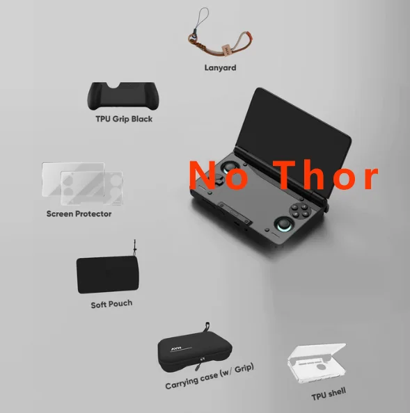 AYN THOR Gaming Accessories Dual Screen Flip Up Handheld Device