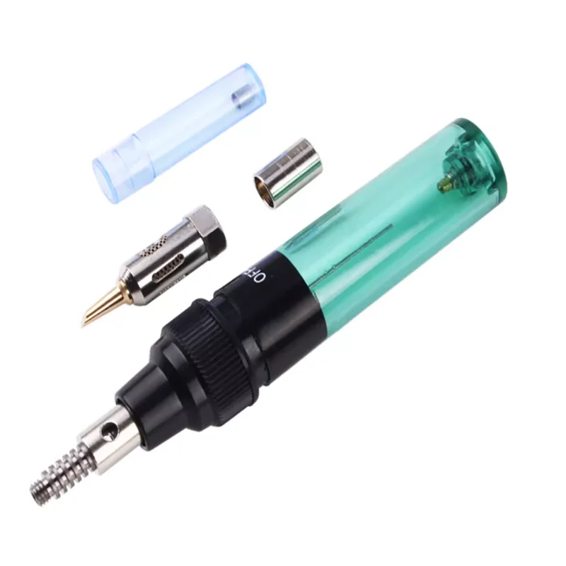 Pen type gas soldering iron Portable gas soldering iron household welding repair tool DIY gas soldering iron head accessories