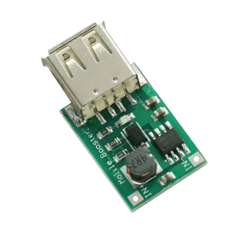 2V-5V Đến 5V 1200MA USB Đầu Ra Tăng Cường Bộ Chuyển Đổi Mini DC-DC Step-Up Mô Đun Nguồn pin Lithium Sạc Ban Cho Máy Ảnh Của Điện Thoại