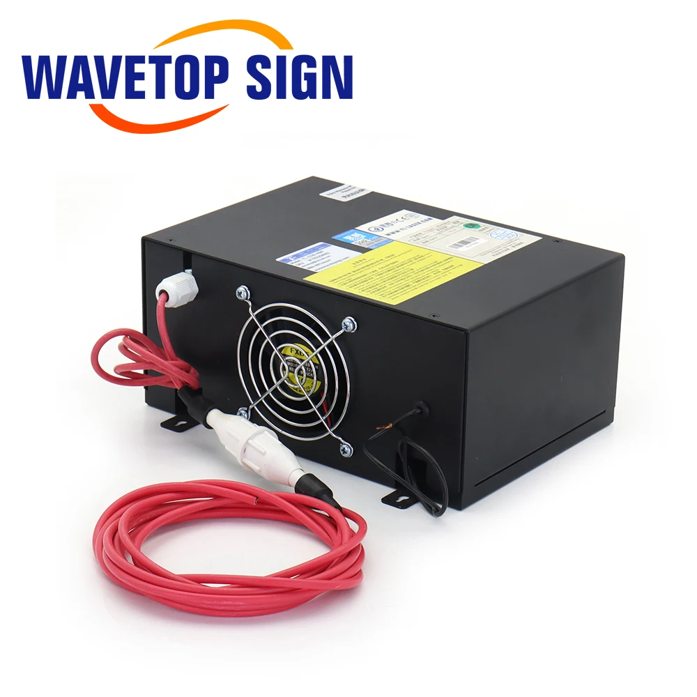جهاز تزويد الطاقة بالليزر wavetoplaser ، ماكينة القطع والنقش بالليزر CO2 ، 38 واط-65 واط ،