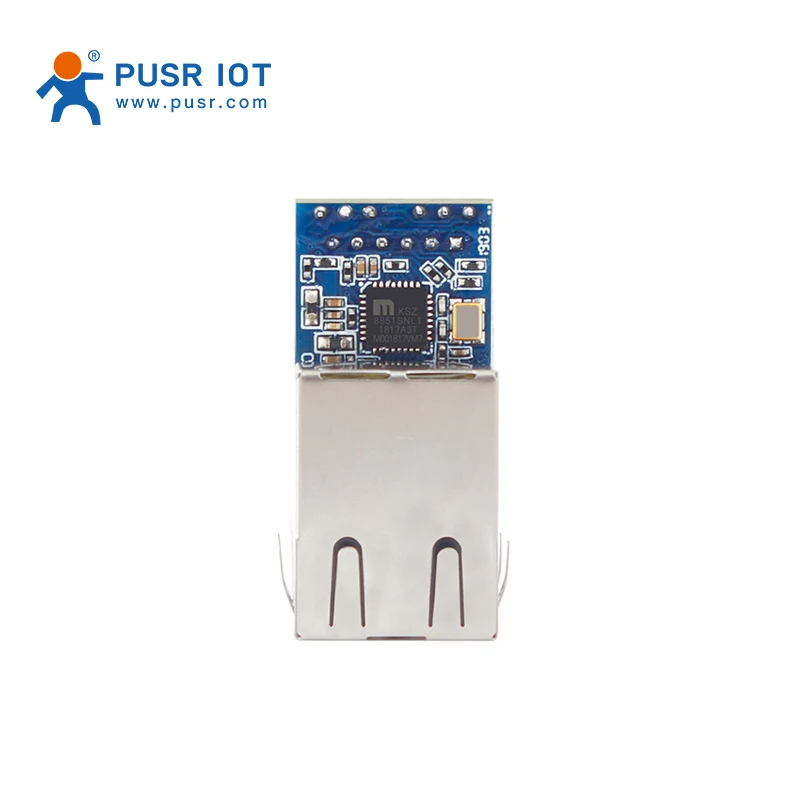 Imagem -03 - Pusr Uart Ttl para Ethernet Módulo Conversor Tamanho Kport Tcp Udp Usr-k6 Transmissão Bi-direcional Preço para Pcs