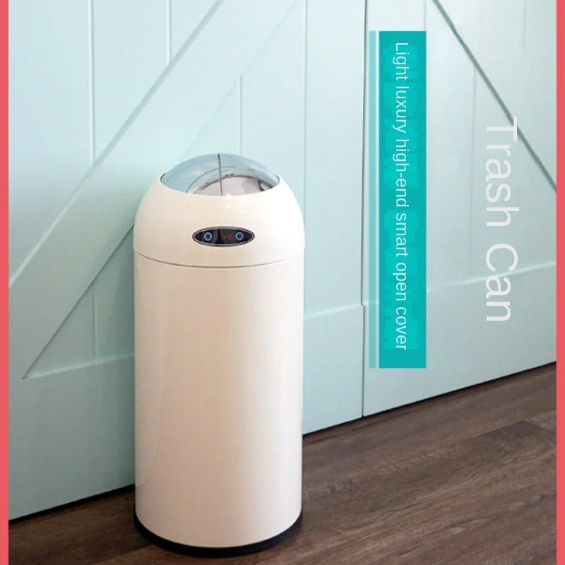 

Electric intelligent induction garbage bin, living room, light luxury, high-end, and large capacity