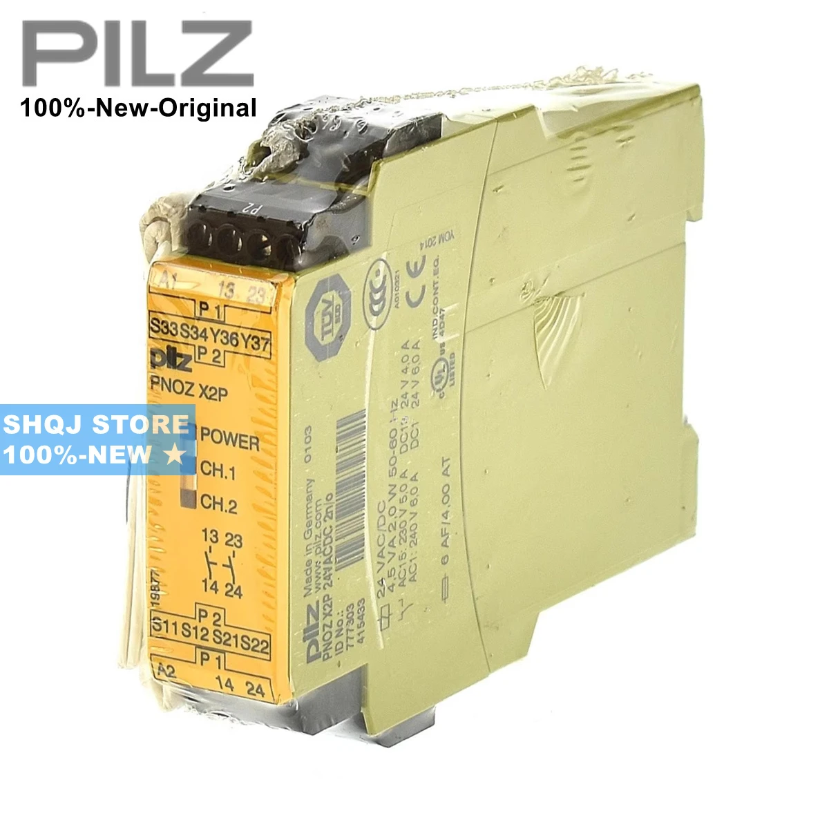 PILZ 100%-NEW PNOZ X1 X2 X2.1 X2.2 X2P X7 774300 774303 774306 777303 774607 774057 774325 774059 safety relay original