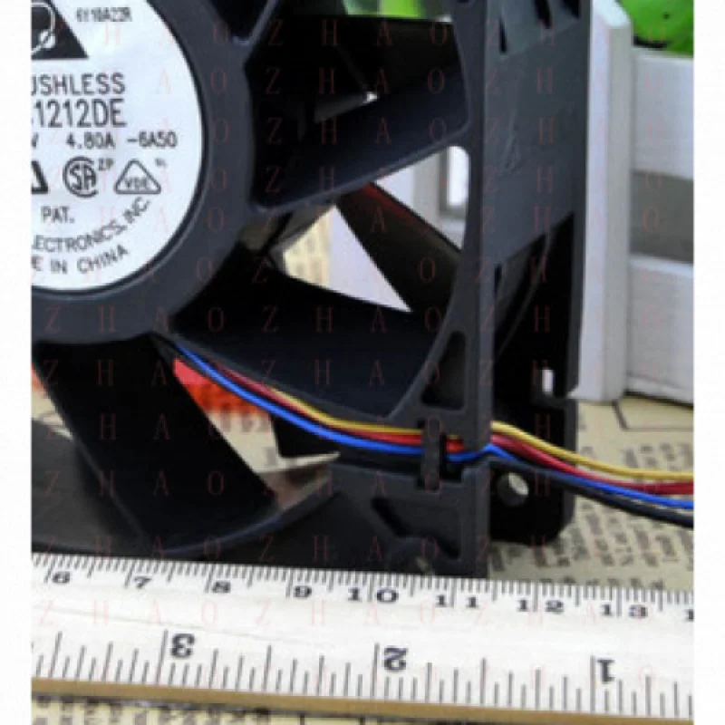 L+ for Delta PFC1212DE 12V 4.8A Ant S7 S9 D3 E9 Radiator 12CM 12038 Cooling fan