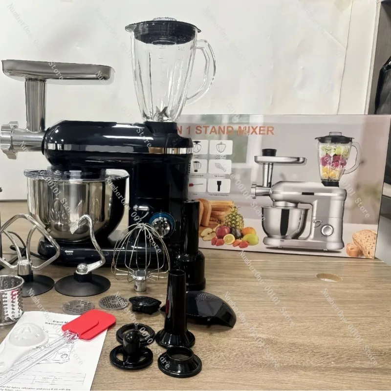 Dough mixer and food processor SM-1519BM fully automatic multifunctional 5-in-1 small mixer and egg beater