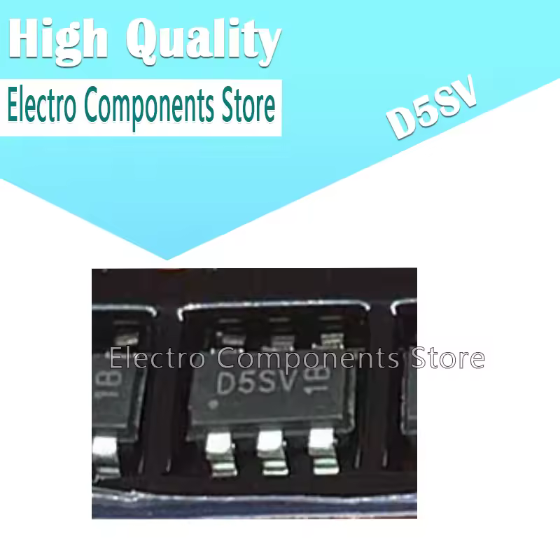10 pçs/lote d5sv (marcação d5 * *) p-channel 30v 5a SOT23-6 smd mosfet chip