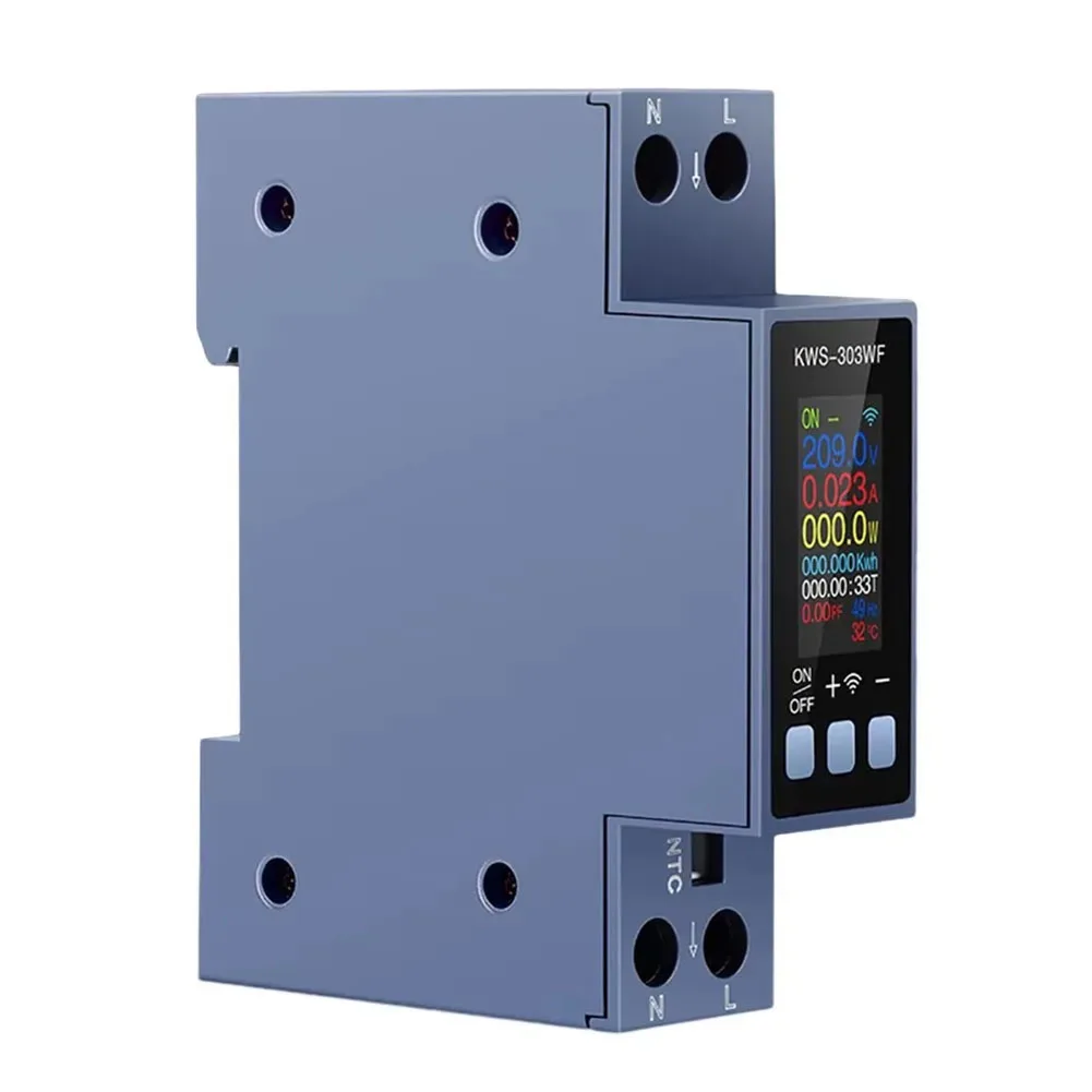 

Multi-functional Meter AC Power Meter Compact Design For Distribution Box High Sensitivity Electrical Measurement Tool