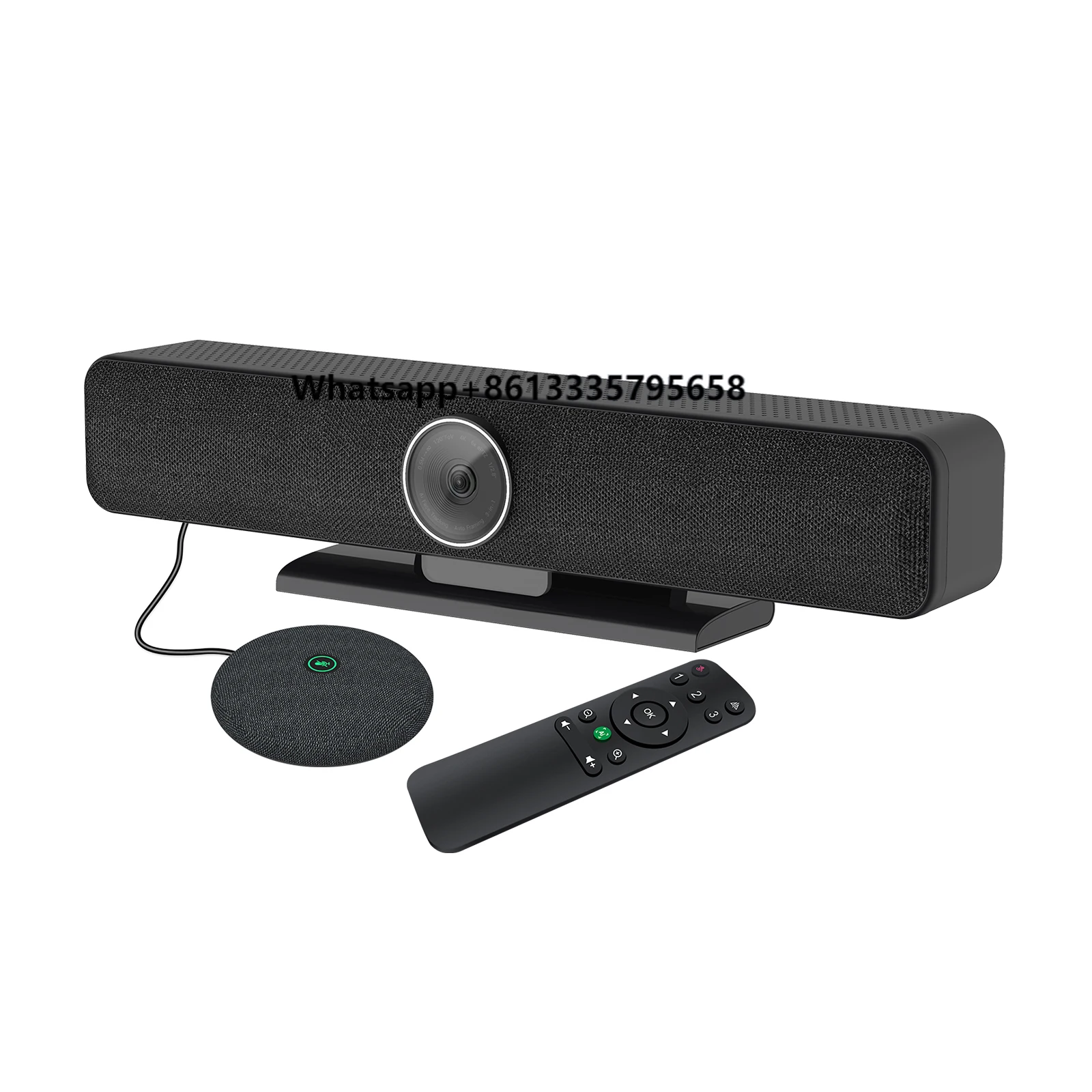 

Auto Tracking Smart Video Conference Live Conference Online Teaching Black Hi-Fi Speakerphone