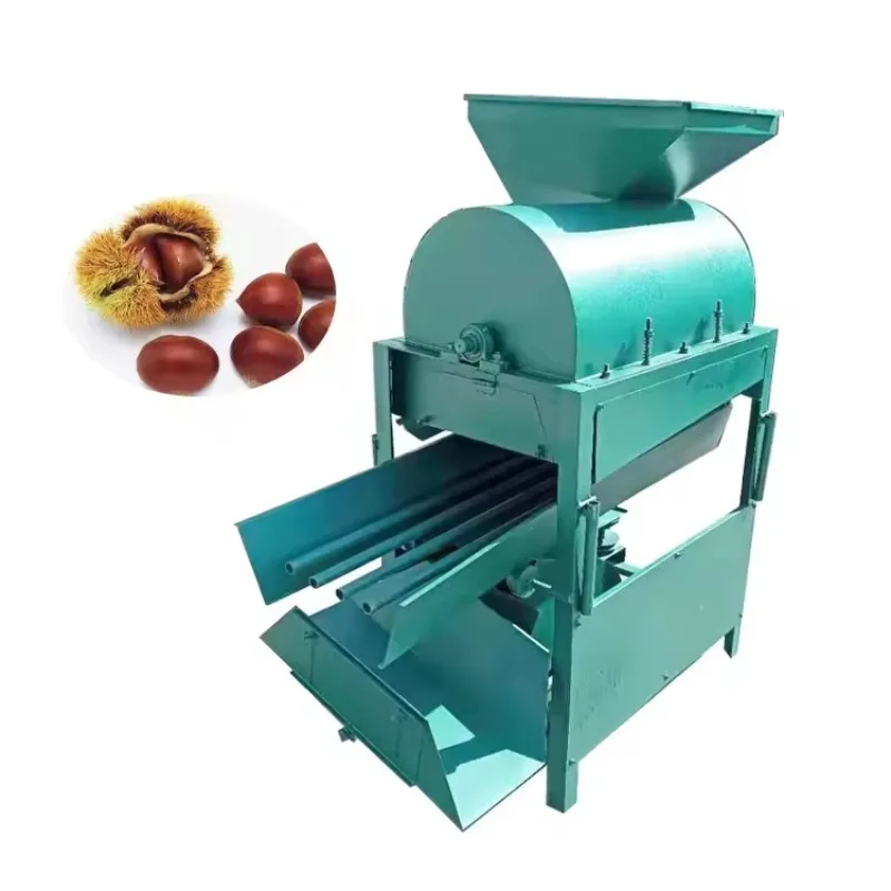High Output Commercial Chestnut Stab Husk Shelling Peeling Machine Chestnut Thorn Stab Shucking Machine with Great Price