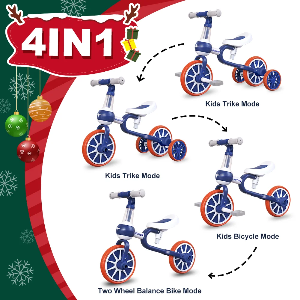 Triciclo Convertibile 2 in 1 p - Kids Toys 3 Year Old recensione e prezzo