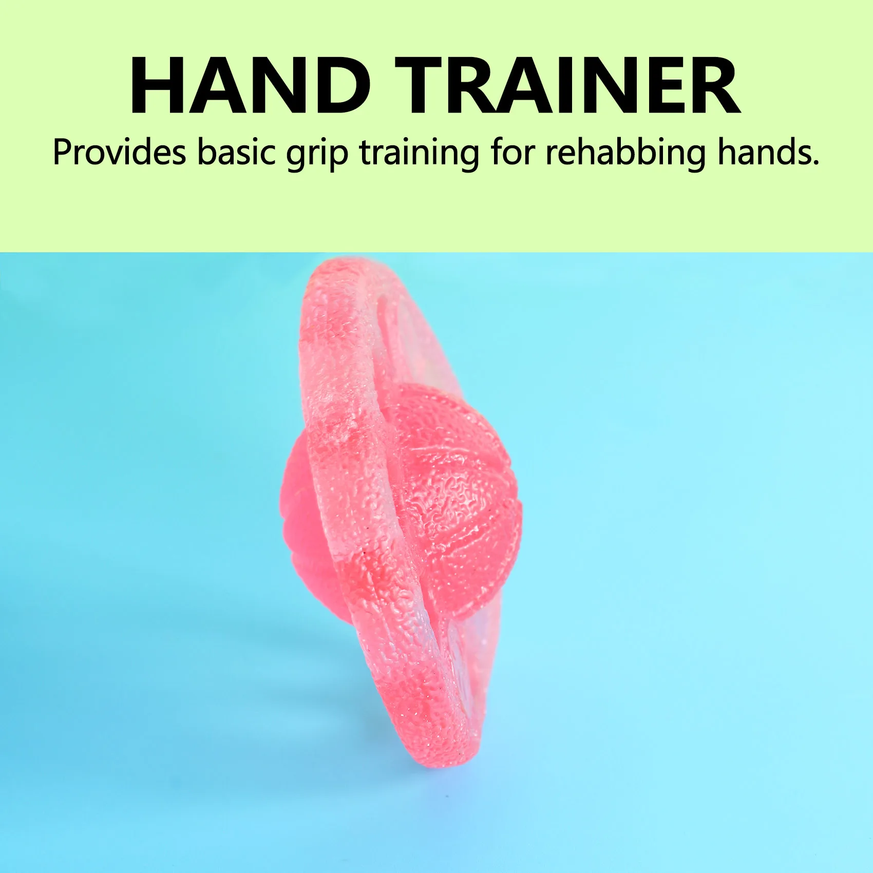 High-end Hand Exerciser - Grip, Forearm Wrist Strengthener - Squeeze and Flex Finger Extension Trainer Therapy Stress Ball Train