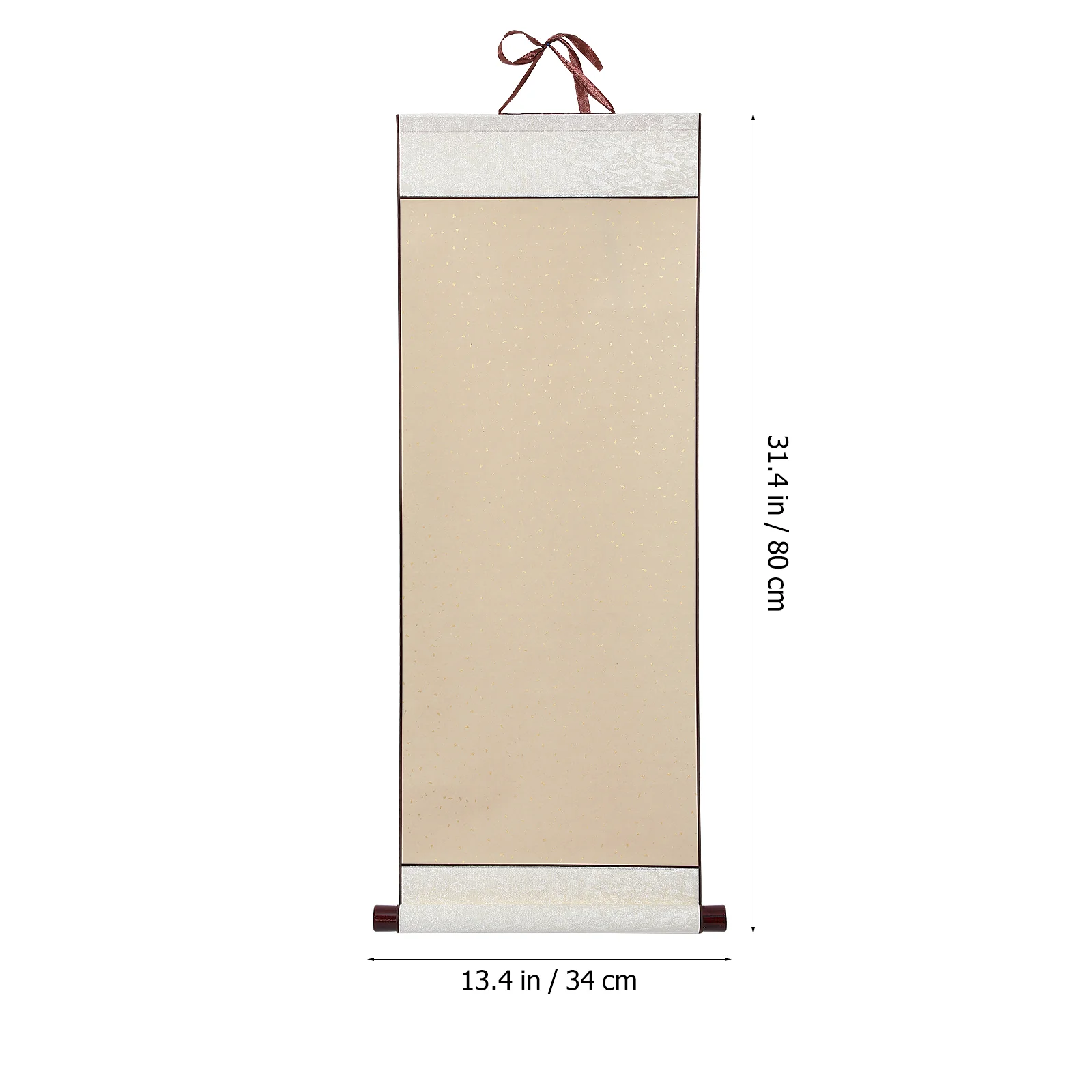 Chinese Hangers Kids Scroll Paper Calligraphy Accessory Coffee Rice Blank Hanging Child