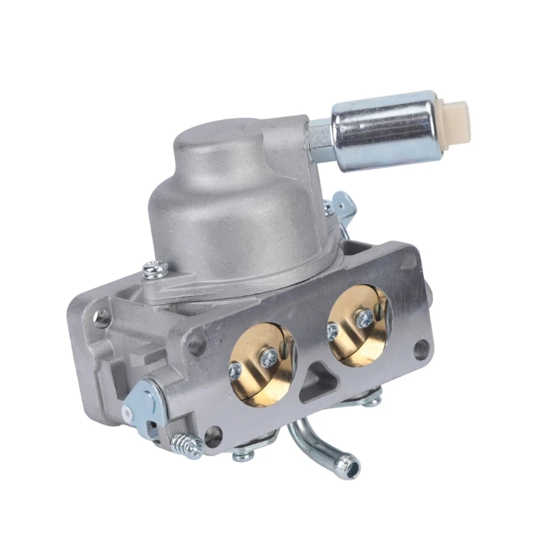 Carburetor Replacement with Metal 2-Bore Assembly, 7 Gaskets, 2 Engine Service Pieces and Filter for 20-25HP Engine