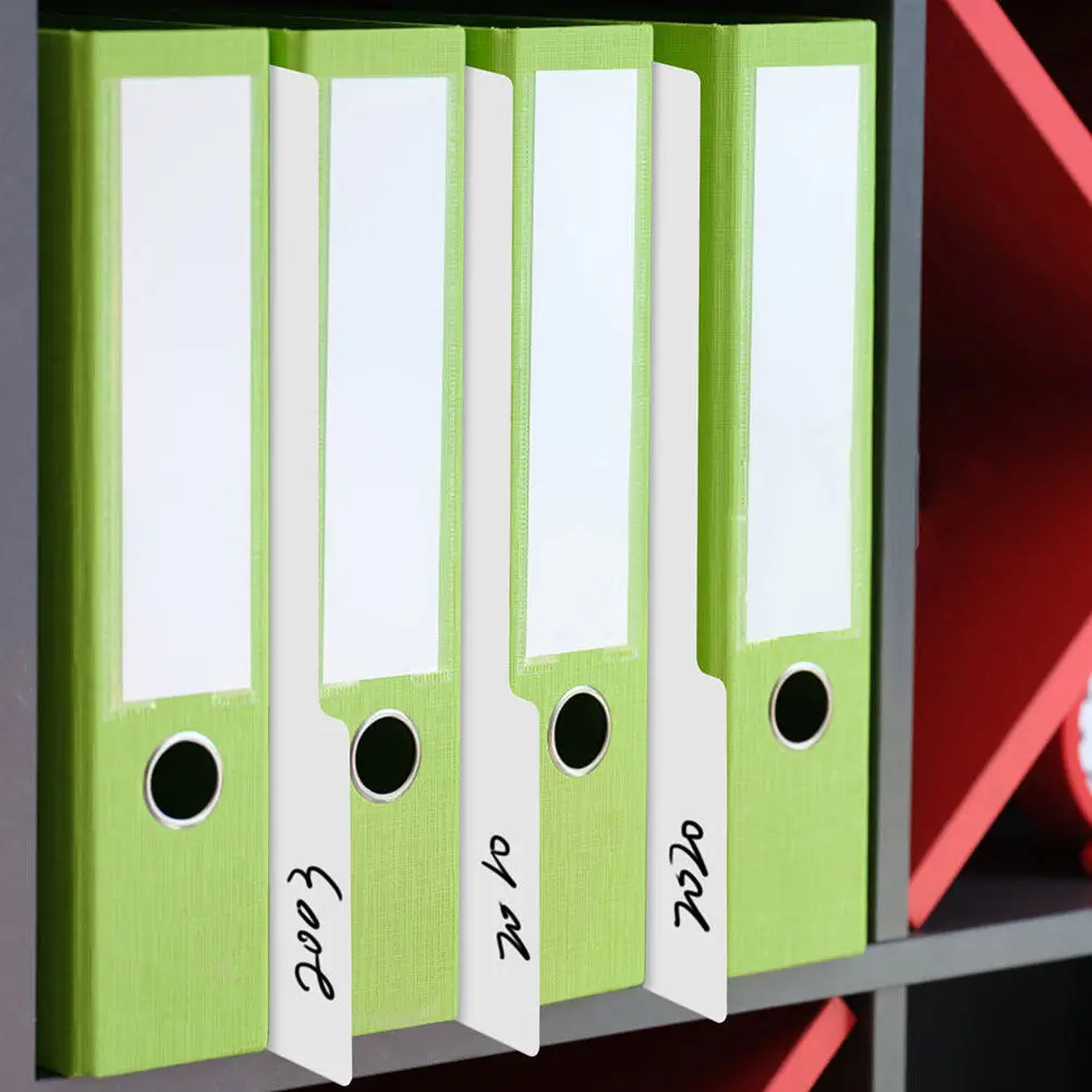 15Pcs Minimalist Vinyl Record Separators Versatile Bookshelf Dividers for Records Books Documents Office Home Library