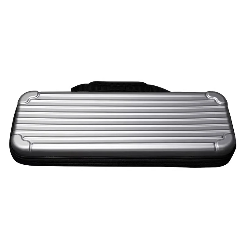 FBB Keyboard Storage Bag Large Capacity Mechanical Keyboard Hard Case Waterproof Travel Carrying Bag Fit 60/75/80/98/100%