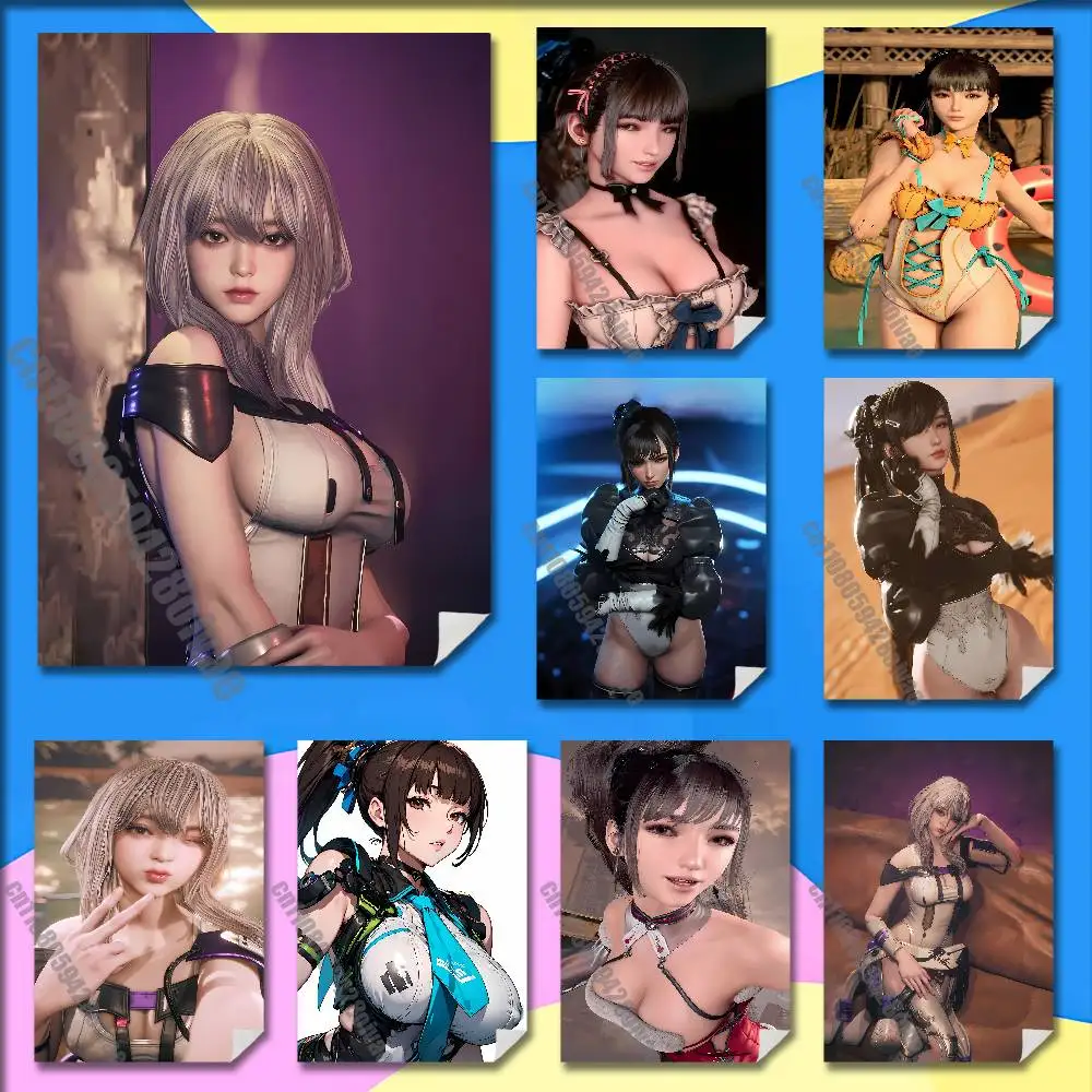 

Game Eve S-Stellar Blade Poster Wall Murals For Offices 50x70cm Self-adhesive Decoration Sticker Playbill Cover