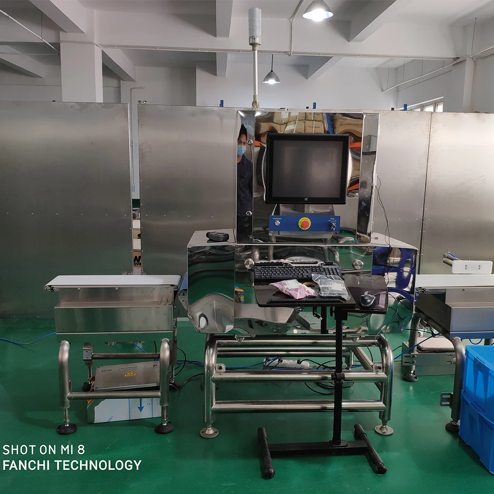 AI technology based x ray food detector machine x ray inspection system for food processing industry