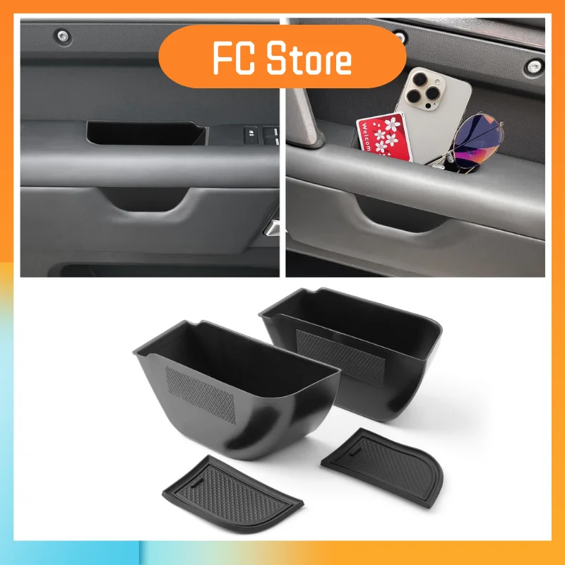 2PCS for 2020-2024 Defender 130 110 90 Center Console Side Door Storage Box Handle Pocket Trash Land Rover Accessories