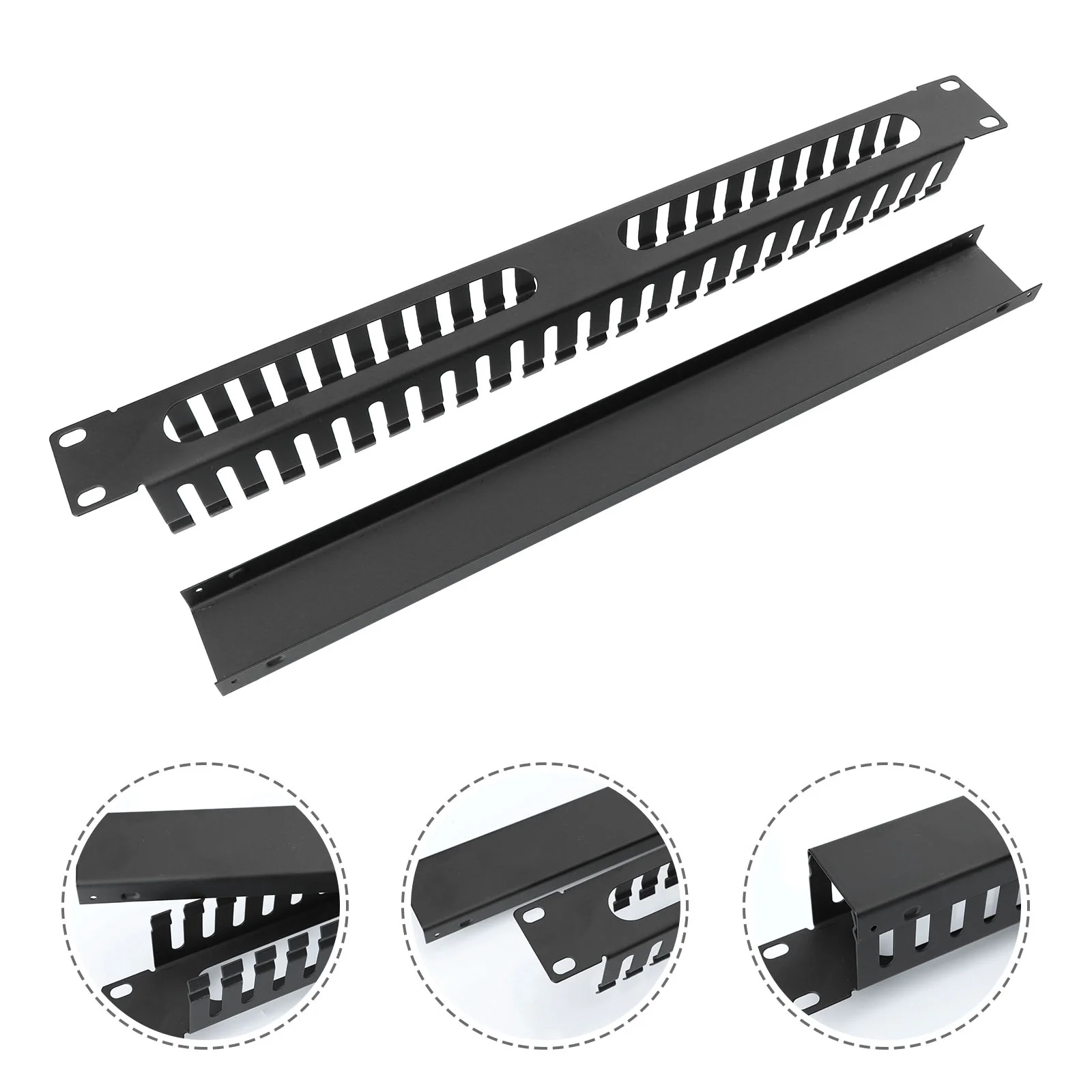 Network Accessory Metal Offline Rack The Wire Cable Management Organizer 24-Slot