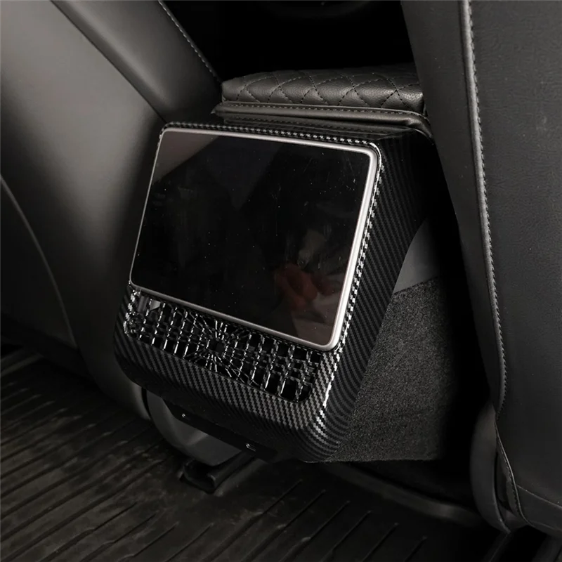 

Firmly Rear Air Outlet Cover PLAID Style Rear Air Vent Cover Model 3+ Accessories For Tesla Model 3 Highland 2024