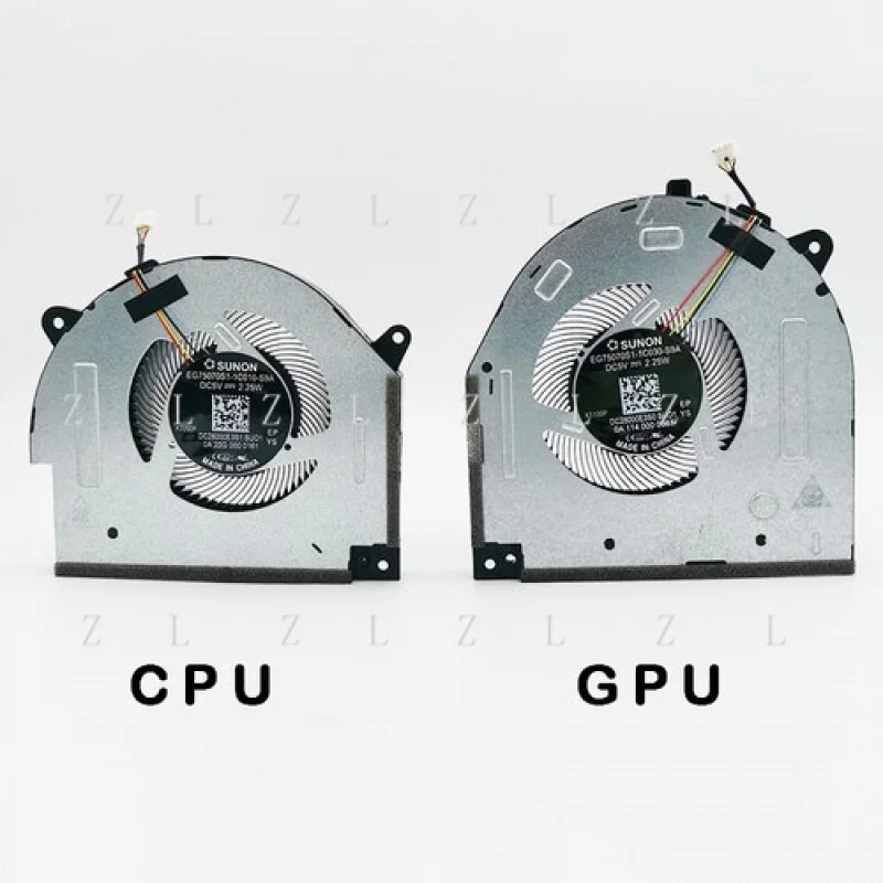 

L Вентилятор охлаждения процессора и графического процессора для Lenovo Legion Y7000 Y540-15IRH 2019 5F10S13886