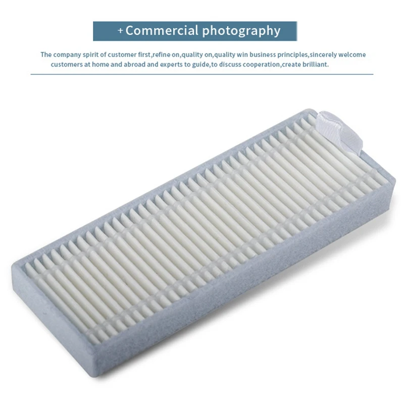 فلتر Ecovas N9 + HEPA بعناصر قطنية ، فلاتر تنظيف الغبار للكنس ، أجزاء الروبوت ، N9 Plus