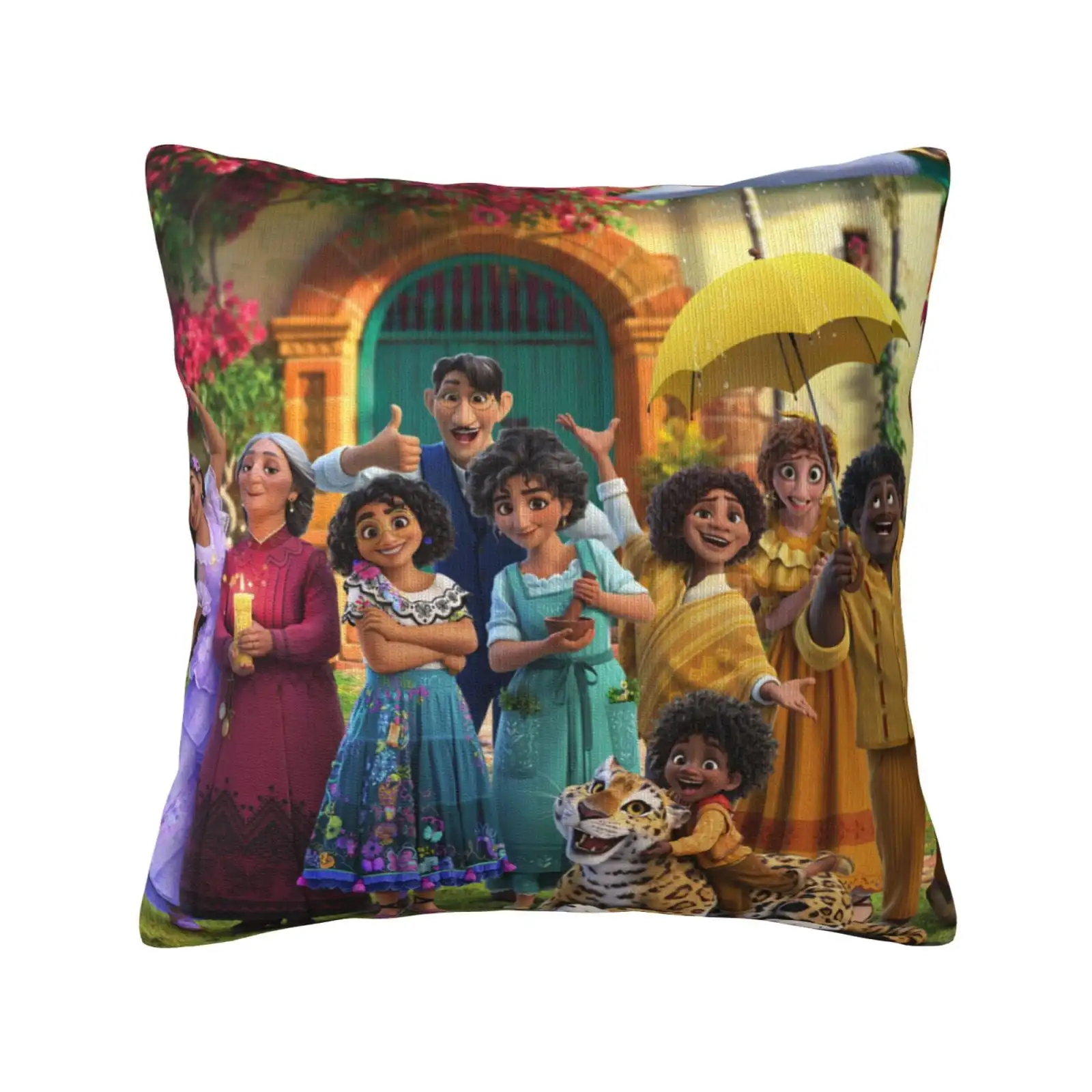 Encanto Throw Pillow Covers, Anime Pillow Cases, Cushion Covers  Protectors For Sofa Couch Bedroom Car Chair Home Decor