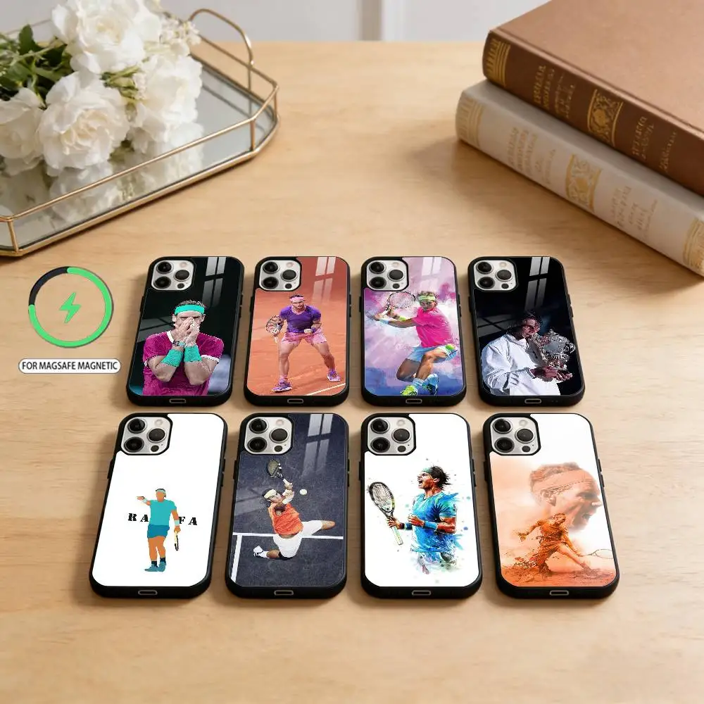 

Tennis R-Rafael N-Nadal Phone Case For iPhone17,16,15,14,13,12,11 Plus,Pro Max Magnetic For Magsafe Wireless Charging