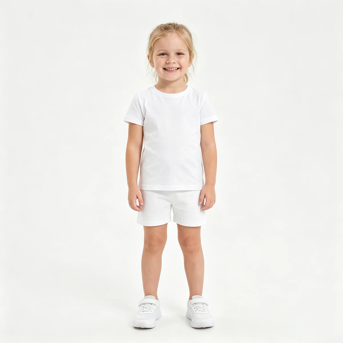 8 PCS Toddler Girls' Anti-Sheer Safety Shorts - 3/4 Length for Kids, Babies & Children, All-Season Comfort​ view 5