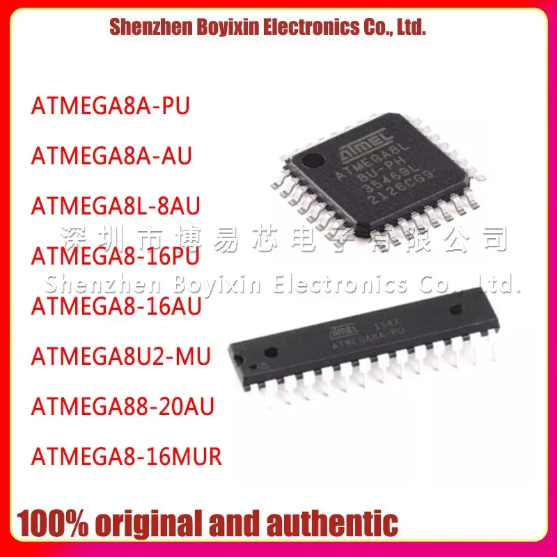 ATMEGA8A- 8 A U ATMEGA8L 1 6 P ATMEGA8U2 M ATMEGA88 2 0 ATMEGA8 Evaluation board