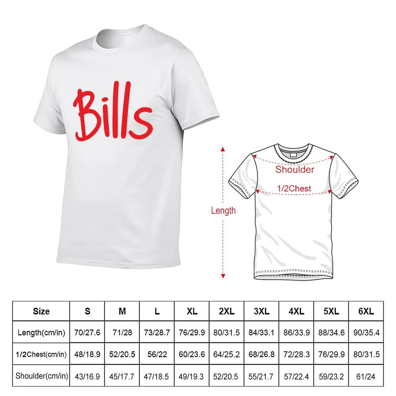 Bills Duffs Style T-Shirt t shirts for man cotton man graphic t shirt T-Shirt