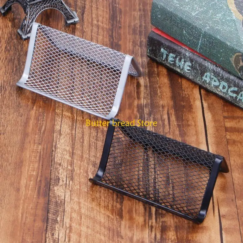 W89Cデスクオフィスの名刺ホルダーコレクションのためのMESHメッシュ名刺ホルダー