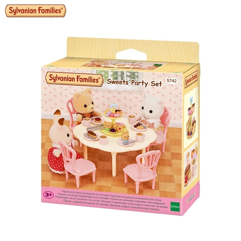 Authentic Senbeier Family Dessert Party Simulation Play Home Toys Furniture Accessories Intellectual Development Festival Gifts