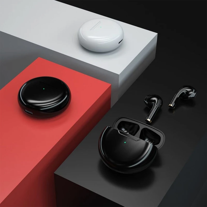 TWS Pro6หูฟังไร้สายบลูทูธ5.0หูฟังหูฟังกีฬาหูฟังกันน้ำสำหรับ Iphone Huawei Xiaomi สมาร์ทโฟน