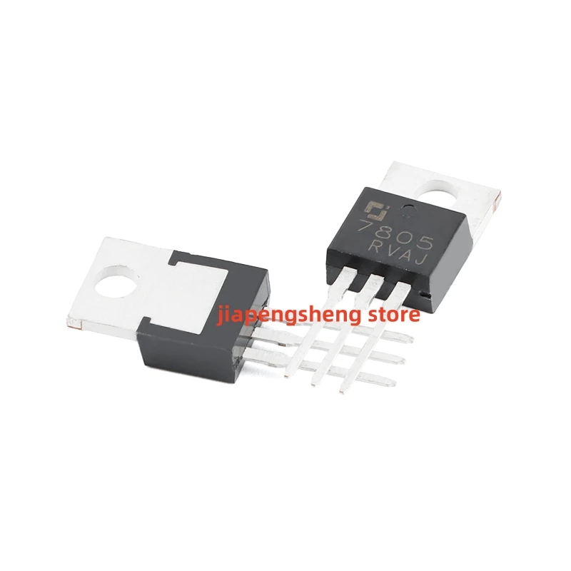 10 buah asli CJ7805 langsung dimasukkan ke-220 5V/1,5 a tiga lurus regulator tegangan chip