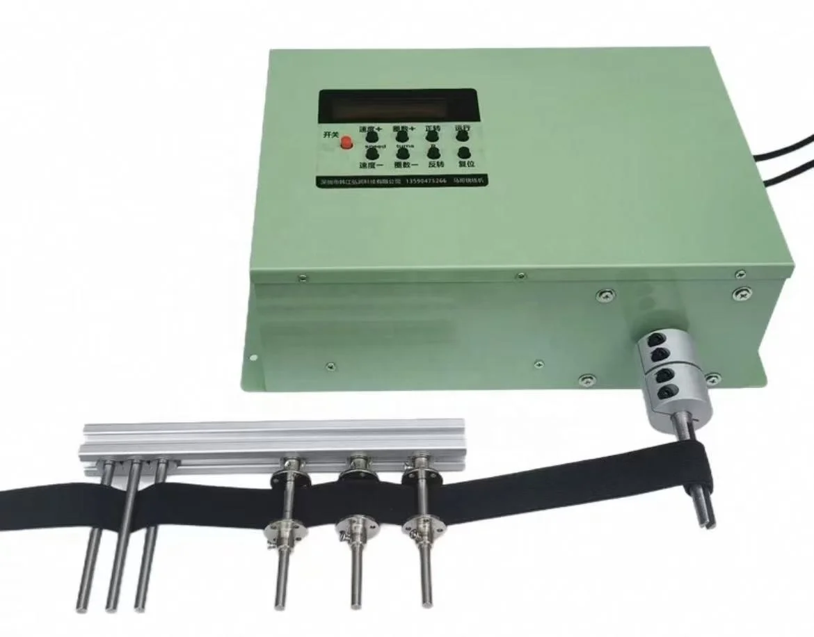 Over 15 Years Exporting Experience Elastic Tape Rolling Machine