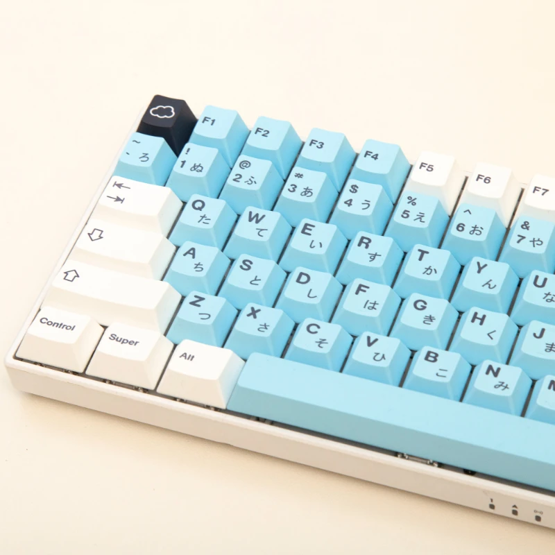 Gmk 141 tasten/set nimbus keycaps kirsch profil pbt farbstoff sublimation schlüssel kappe japanisch für mx schalter mechanische tastatur