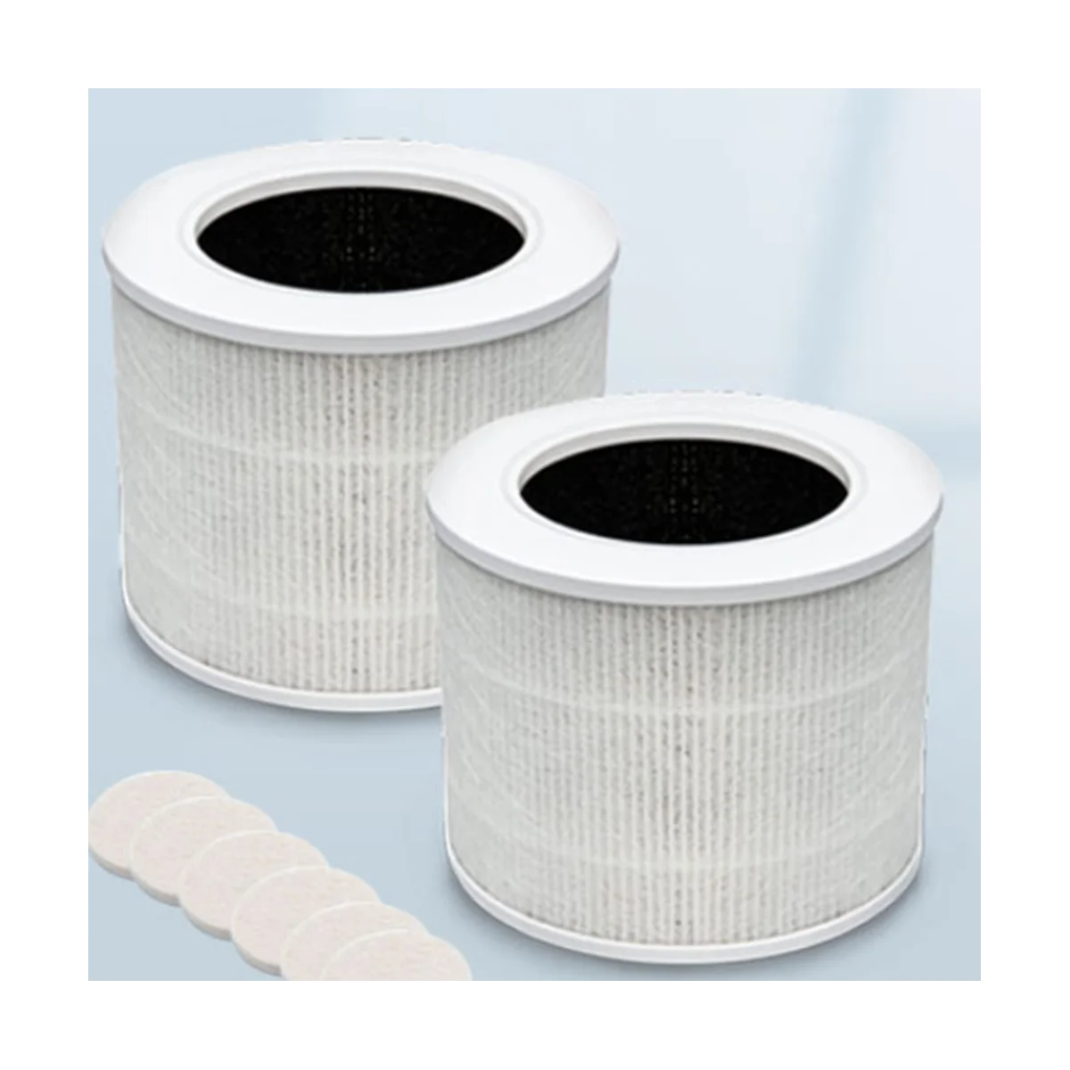 Core Mini Replacement Filter Compatible for Core Mini Air Purifier, Core Mini-RF True HEPA Filter, 2-Pack